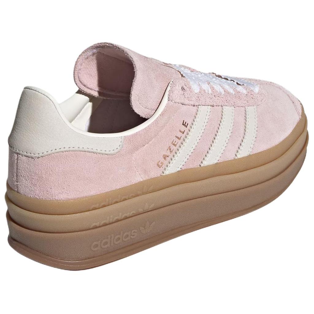 adidas Originals Gazelle Bold Klassische Bequeme Sneaker Damen Sneaker Rosa Weiß IH4209