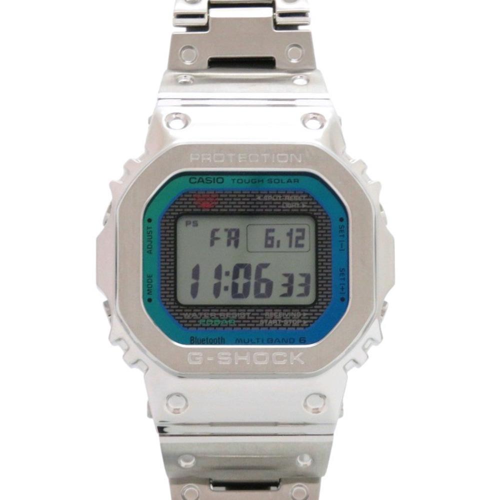 Used AUTHENTIC CASIO GMW-B5000PC-1JFr G-SHOCK full metal Wristwatch Black Tough Solar