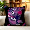 HHelluva Boss Loona Hellhound Teen Demon  Pillow Case Square DoubleSided Sofa Cushion Cover Bedroom Bedside Pillow