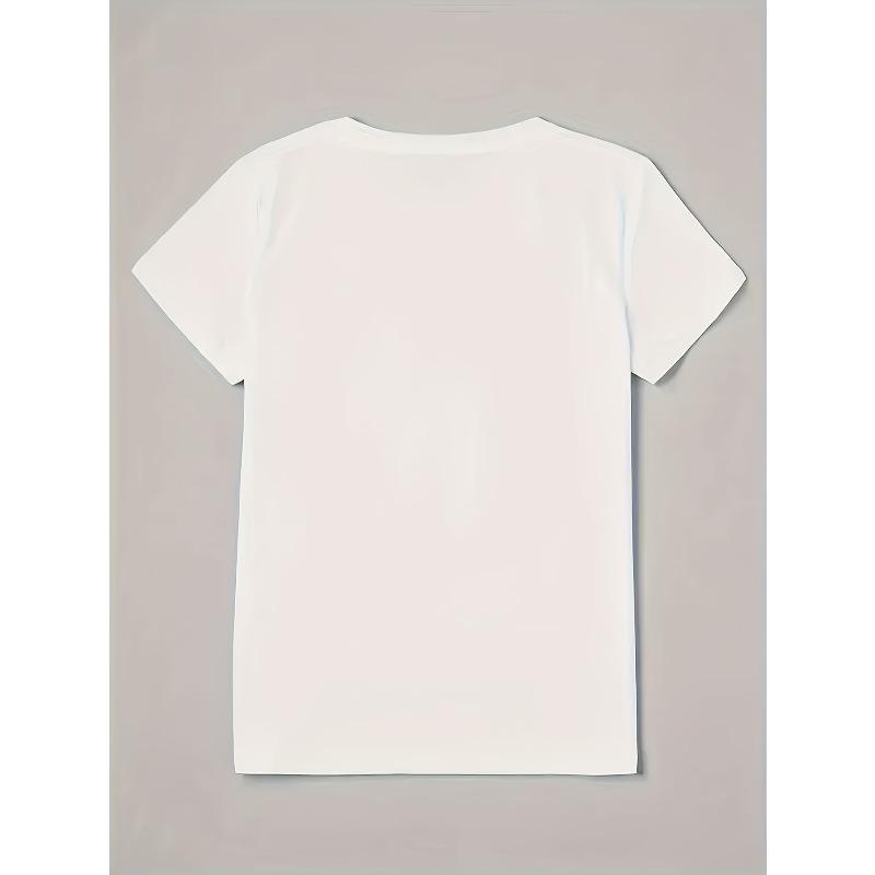 Women'S Casual Summer T-Shirt with Vibrant Watermelon Slice Print - Soft, Comfortable Round Neck Short Sleeve Top In