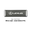 Per Lexus Adesivo Metallico 3D Logo Auto Emblemi Body Posteriore Tronco Decalcomanie UX250h RX450h CT200h RX400h NX LX GC RX UX GX