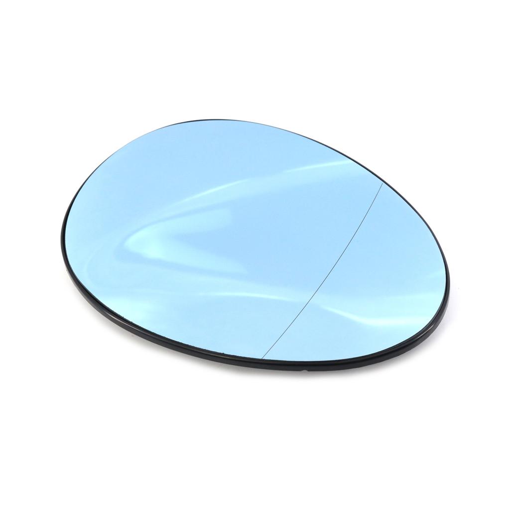Blue Side Rearview Mirror Glass Lens Heated For MINI ONE/COOPER COUNTRYMAN R55 R56 R57 R58 R59 R60 R61 51162755625
