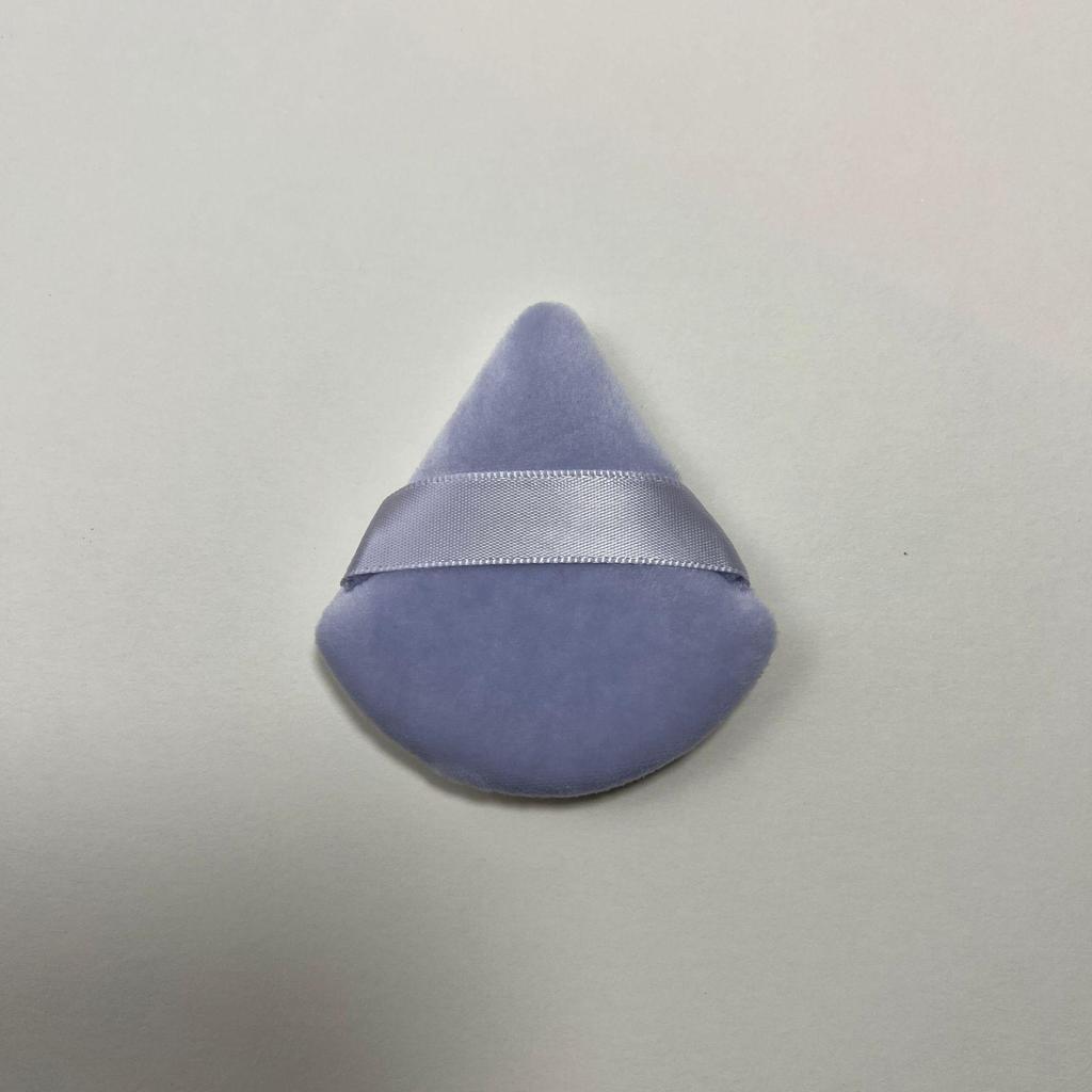 Triangular Super Soft Setting Powder Puff Flocked Sponge