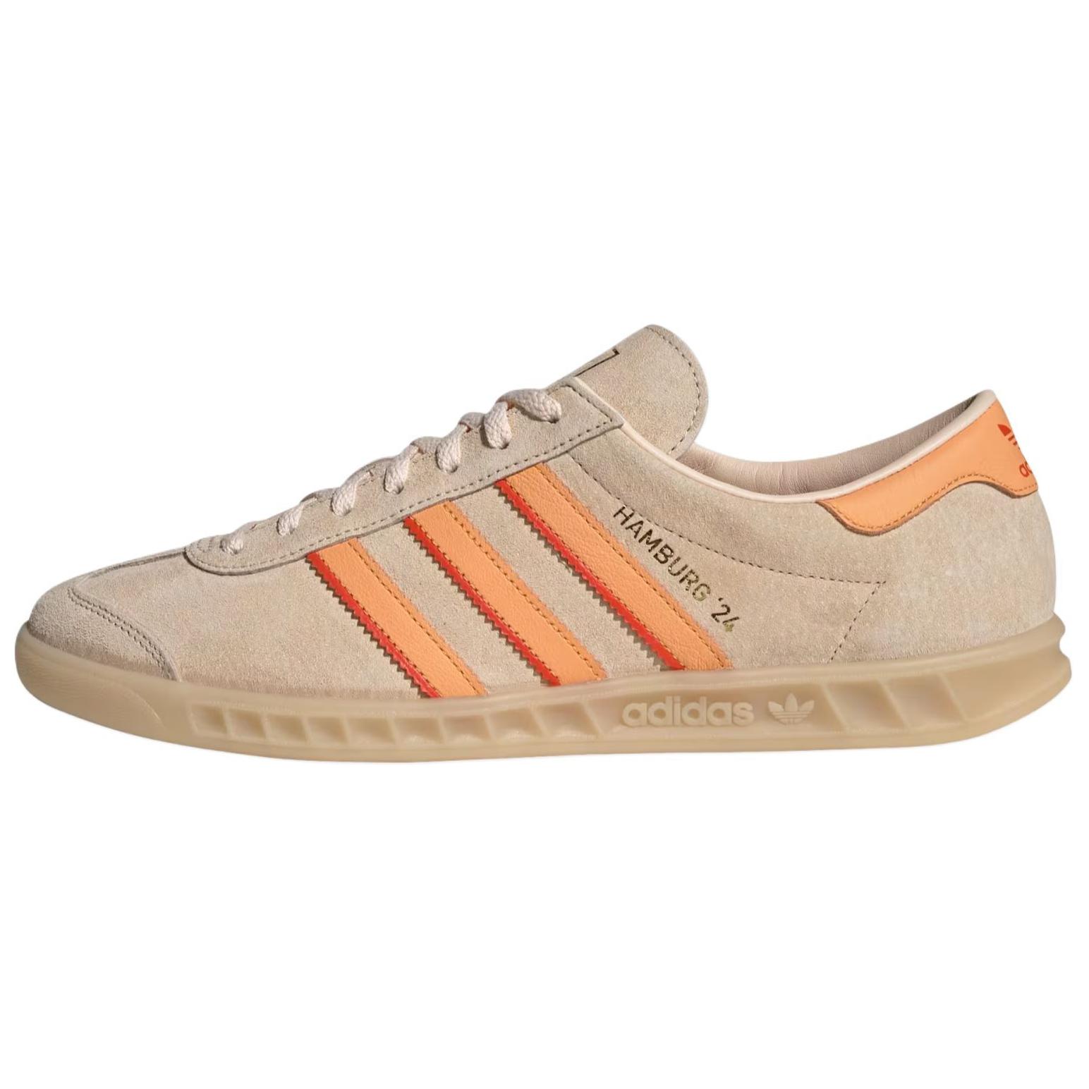 

Adidas Hamburg 24 Crystal Sand Hazy Orange Sneakers IG2109 35⅔ коричневый