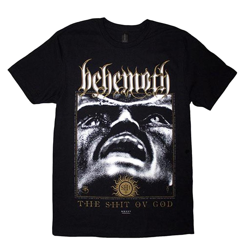 Behemoth Unisex Adult The Shit Ov God Reign In Hell Back Print T-Shirt