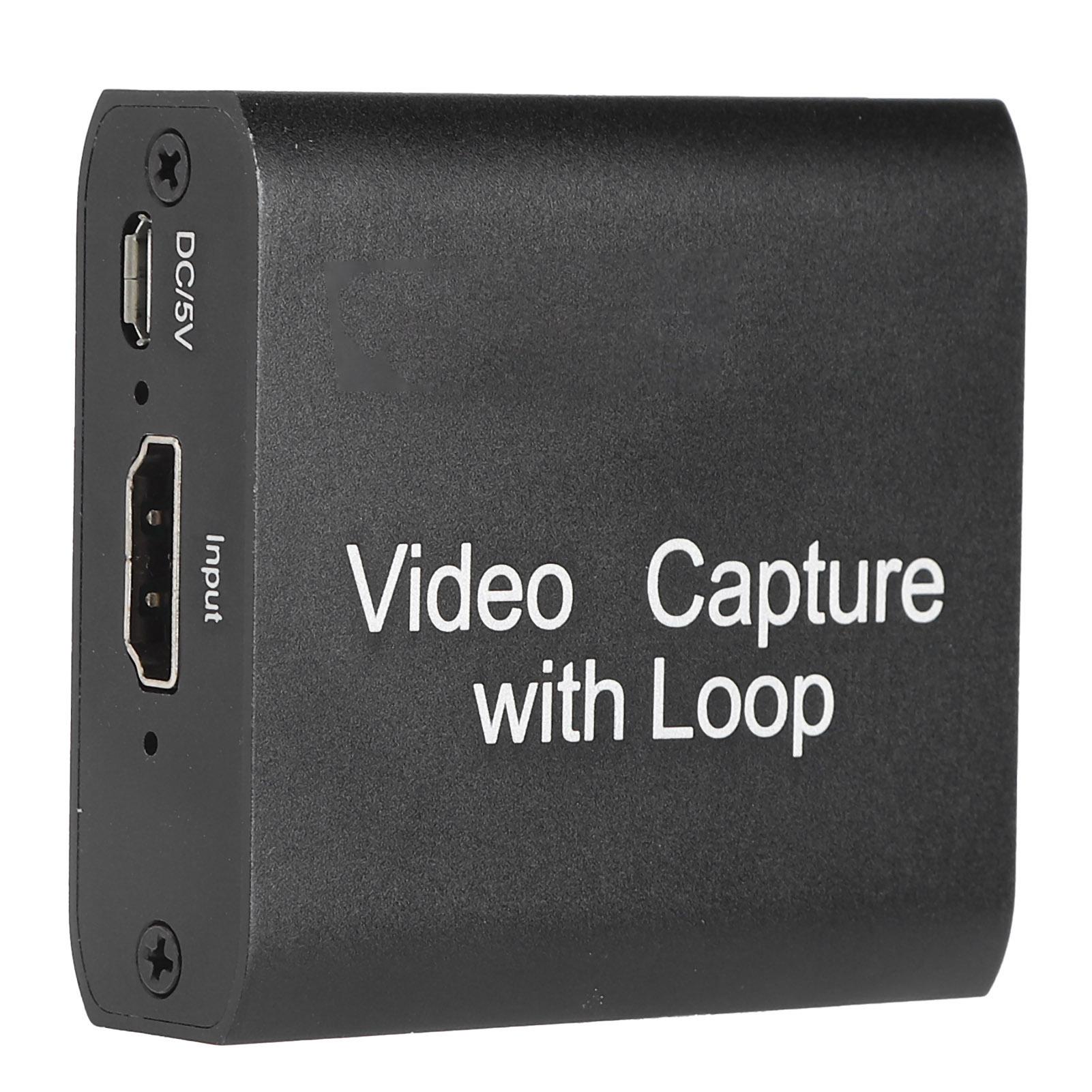 

Карта видеозахвата с интерфейсом HD Multimedia Loop Out USB Live Game Capture Board для PS4 Switch