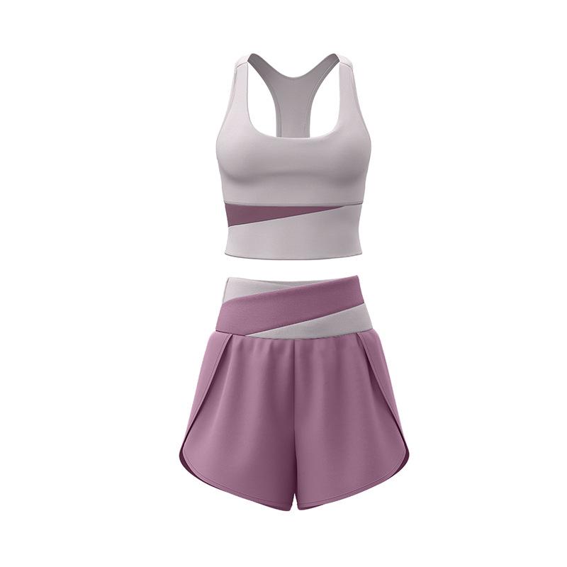Women s Versatile Yoga Sportswear Set - Color Block, High Elasticity, Quick Dry, Moisture Wicking, High Waist, Slim Fit