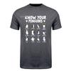 Know Your Penguins T Shirt Funny Penguin Species TShirt Cool Gift Streetwear Short Sleeve T Shirt Tops HJ018