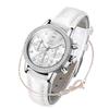 OLEVS watch women popular leather strap wristwatch quartz beautiful bracelet set lightweight slim waterproof date luminous white gift girlfriend.
