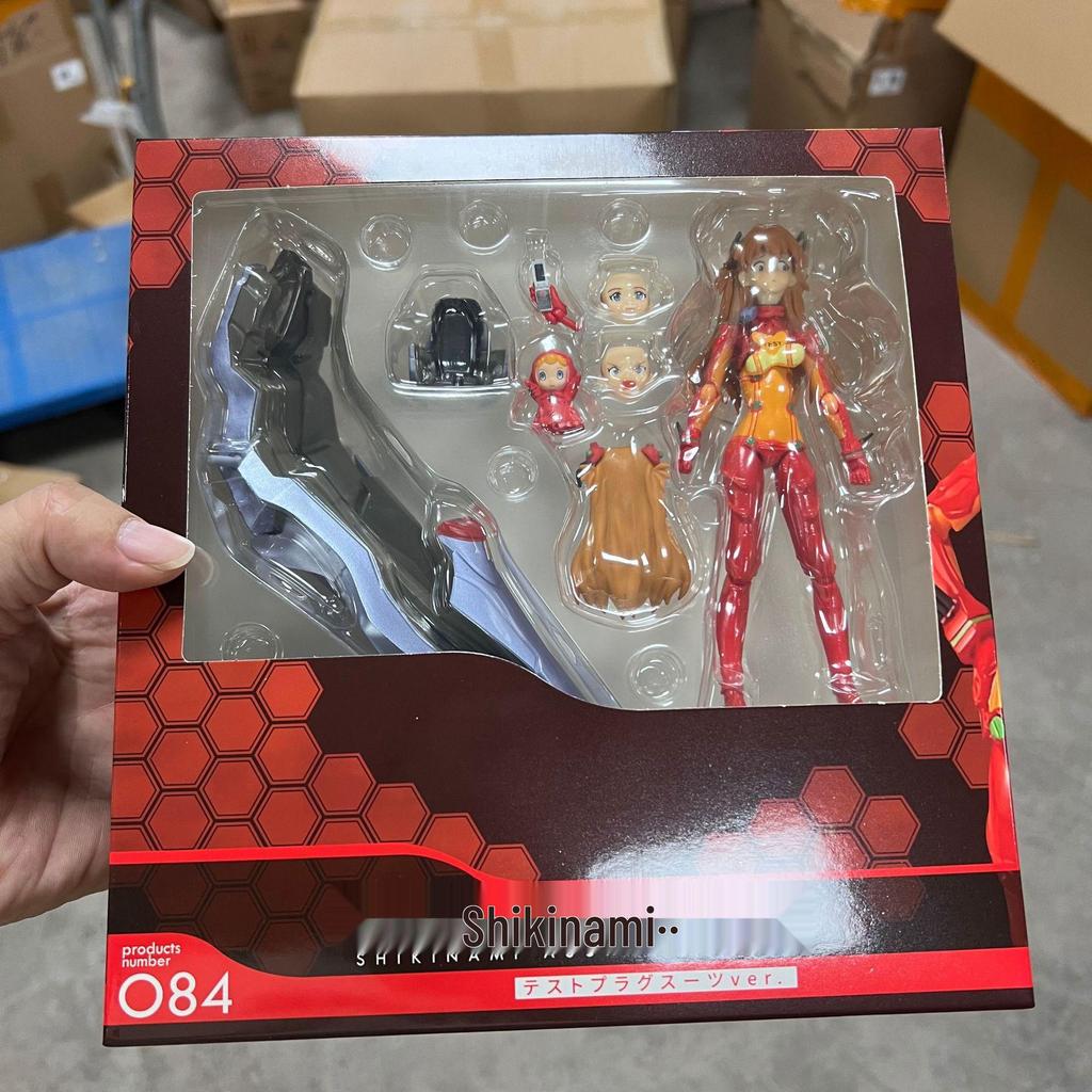 EVA Figma Articulated Figures: Asuka 084, Mari 079, Rei 091 Boxed Set