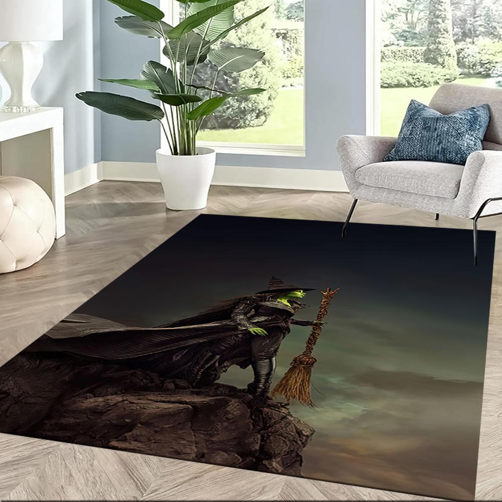 Gothic Style Floor Rug Office Rug Suitable for Playrooms Decorate Room Balcony Game Room Antislip Carpet Office Home Decor Gift for Festivals