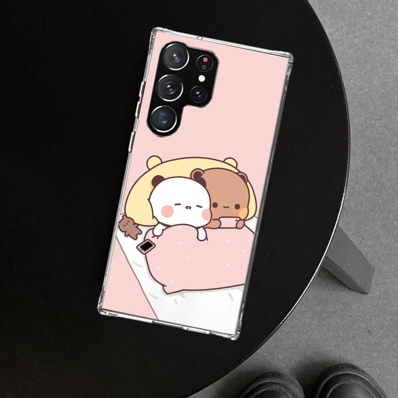 Bubu Dudu Kreslený Roztomilý Kryt na Telefon pro Samsung Galaxy S26 S25 Edge S24 S23 Ultra S22 Plus S21 FE S20 + Umělecký Personalizovaný Funda