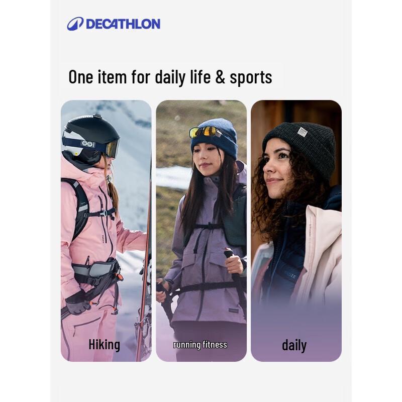 Decathlon Nahtloses Thermounterhemd für Damen
