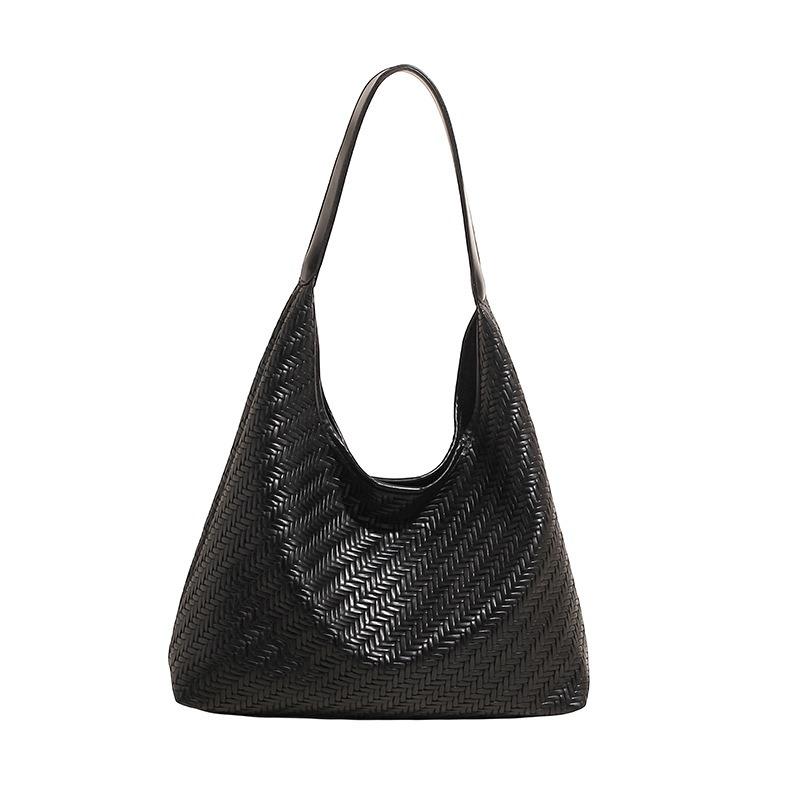 Premium bag women's new casual niche tote bag large capacity retro commuter shoulder bag