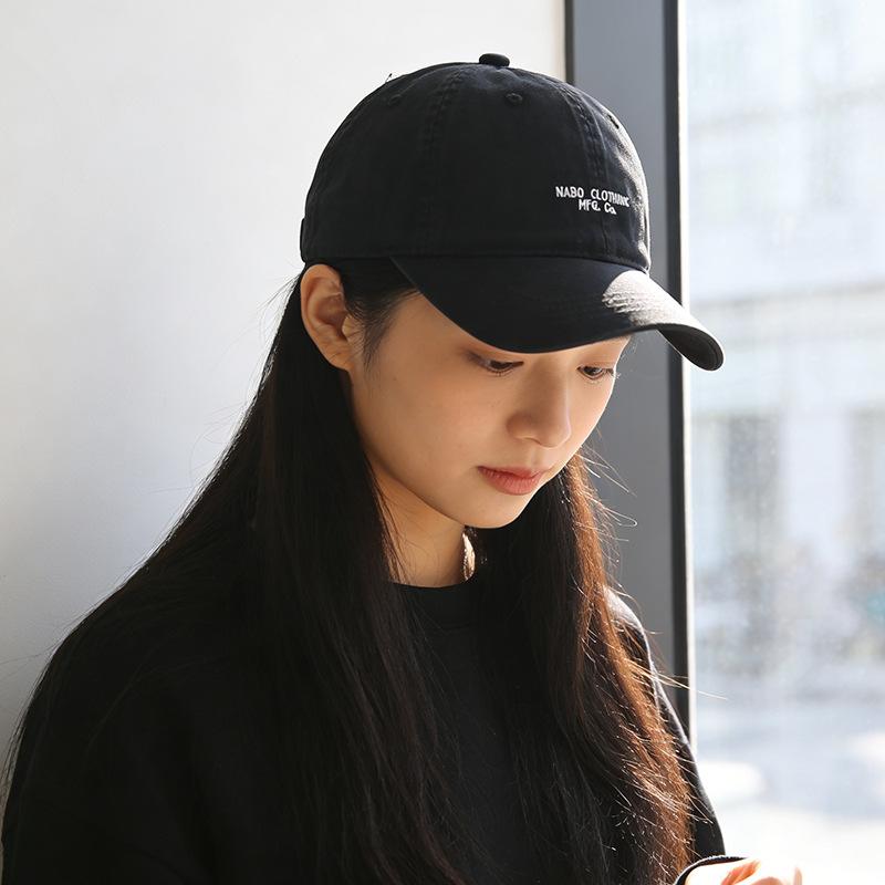 

Baseball caps for men and women versatile casual sunscreen peaked caps spring and summer new couples tide regular size