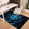 Fc Crest Design Printed Area Rug for Office, Chair Rug, Decorative Carpet Floor Mat, Large Size Fan gifts Christmas gifts
