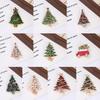 Christmas Tree Brooches For Women Unisex Plant Pins Multi-Color Available Holiday Party Accessories Gifts
