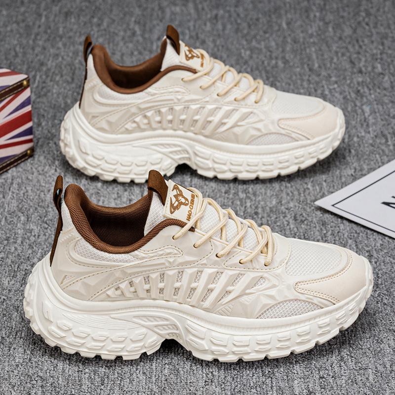 New Fashion New Men's Fashion Casual Low Top Sports Shoes Students Thick Sole Comfortable Sneakers Boys Male Classic Breathable Basketball Shoes