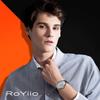20mm Replacement Watch Stainless Beautifully Polished Stainless Steel Unisex Black [RoYiio] Band, Steel, Band, -