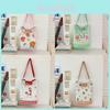 Cotton Kids Shoulder Bag With Animal Print For Toddler School Use