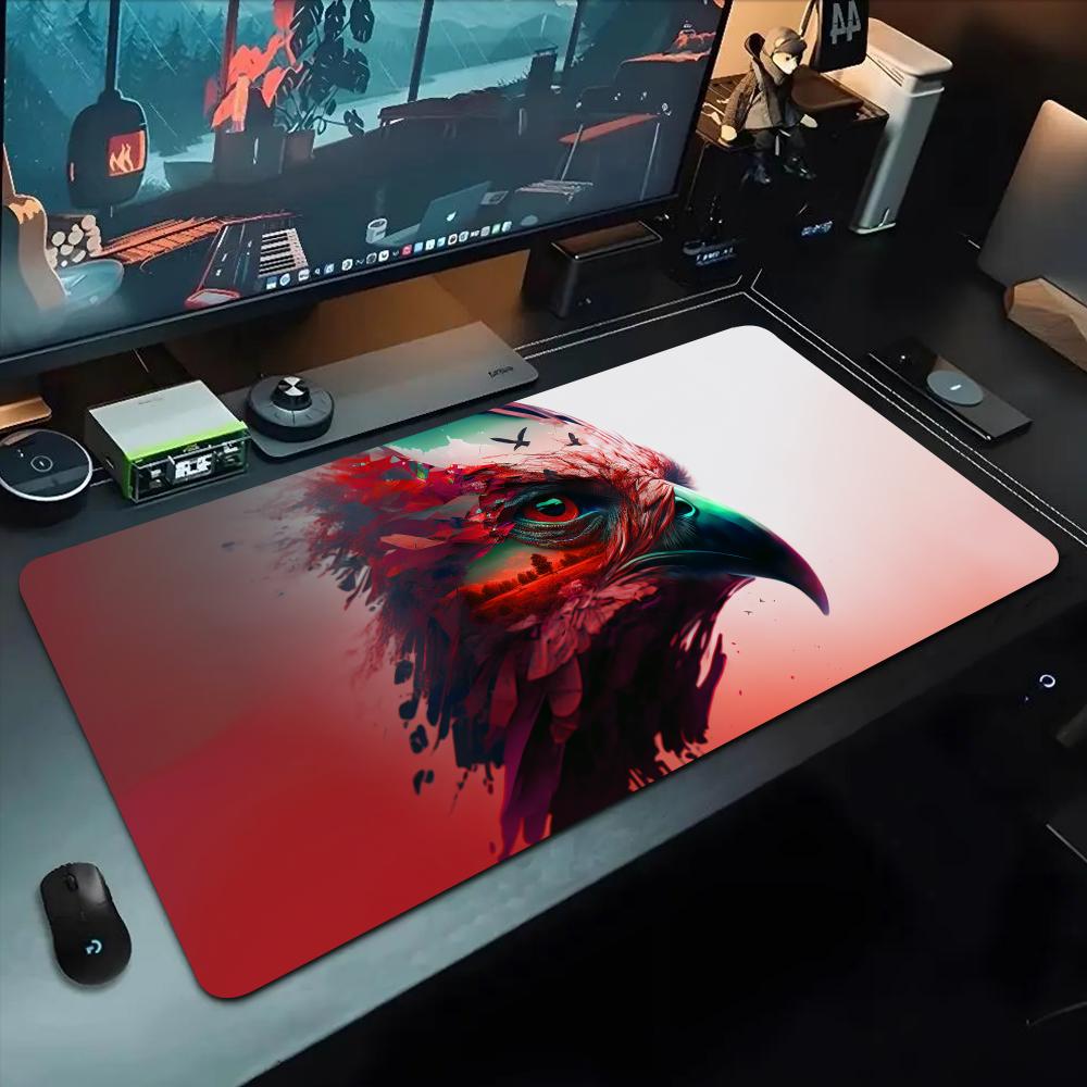 AI Art Painting Mouse Pad 500X1000 Mm Large Gaming Mousepad Gamer XL Rubber Otaku Keyboard Pad Laptop Desk Mat