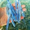 Decoration Flower Pot 2-7CM Fish Tank Natural Blue Crystal Gravel Mineral Specimens Blue