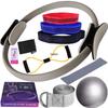 11-Piece Yoga and Pilates Ring Set with Resistance Equipment