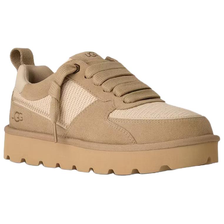 UGG Highland Comfortable Round Toe Low Top Casual Shoes Women sneakers Mustard 1178872-MSSL