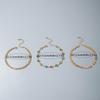 Cross Border Fashion Versatile Creative Airplane Chain Foot Chain Beach Style Fashion Trend Inlaid Rhinestone Three Piece Set Foot Chain