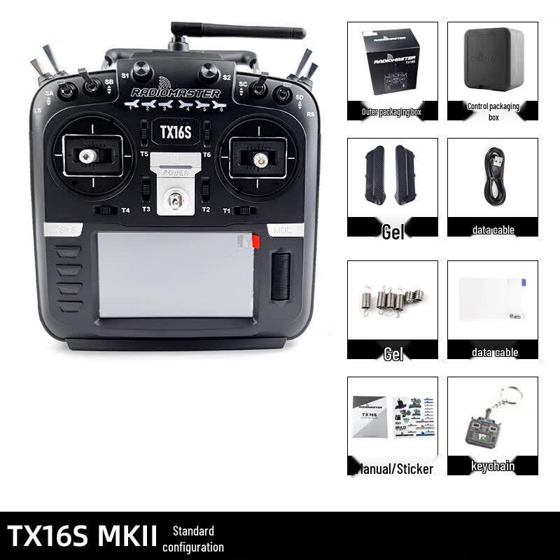 

RadioMaster TX16S MKII 4-in-1 Multi-Protocol Radio Transmitter