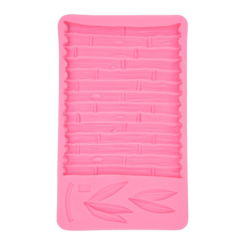 Bamboo Pattern Bamboo Leaf Silicone Mold Chinese Style Fondant Chocolate Mold DIY Sugarcraft