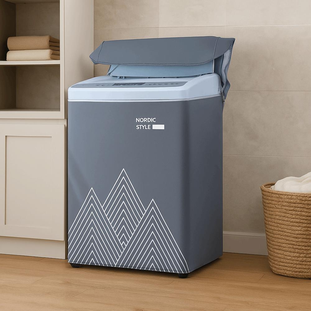 Waterproof Washing Machine Cover Dust Proof Dust Cover Durable Protective Cover  Balcony