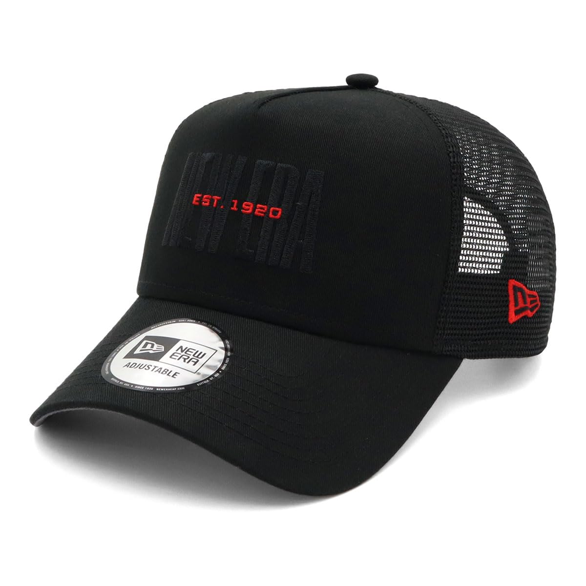 

[New Era] Mesh Cap 9FORTYA-FRAME ONSPOTZ Exclusive Black FREE 9FORTY A-Frame Trucker NE 1920