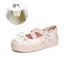 2025 summer new two wear Mary Jane shoes women's casual versatile bow fashion single shoes thick sole shallow mouth women's shoes