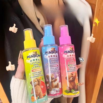 Little Bear Baby Perfume Spray Clothing Soap Fragrance Fresh and Warm Floral Scent Clothing Fragrance Deodorizing and Light Fragrance