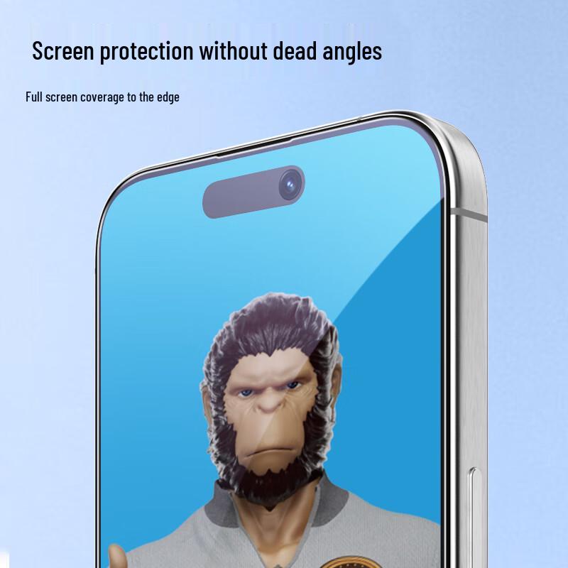 BLUEO Tempered Glass Screen Protector for Apple iPhone
