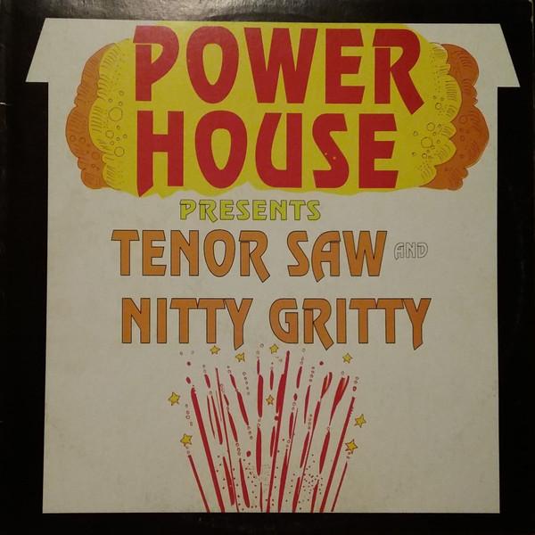 LP Record TENOR SAW & NITTY GRITTY - Power House Presents Tenor Saw And  6629 Power House Jamaica Reggae, Ska & Dub Used