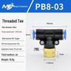 Copper Corrosion-Resistant Pneumatic Quick Connector Fitting for Air Compressors