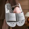 PVC Non-Slip Quick-Dry Leak-Proof Shower Slippers for Couples