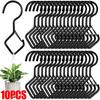 Safety Buckle S Shaped Hooks Windproof S Hook for Hanging Plants Coffee Cups Home Kitchen Storage Racks Clothes Towels S Hooks