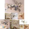 Exquisite Removable 3d Mirror Flower Art Wall Sticker For Stunning Home Decoration