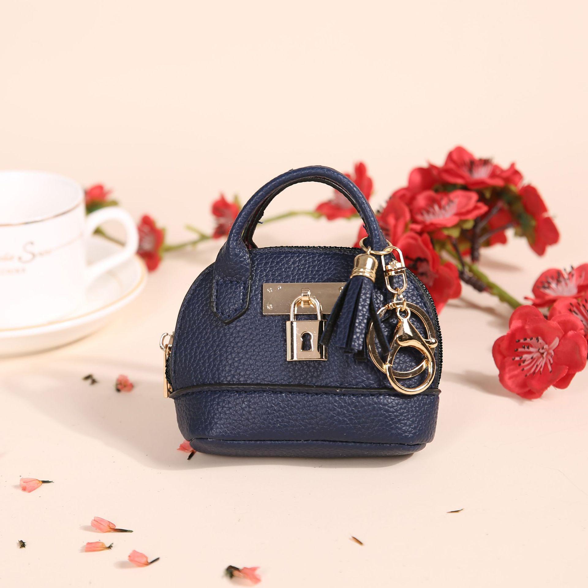 

New Mini Change Bag Female Creative Coin Bag Keychain Bag Mini Simple and Cute Small Coin Wallet