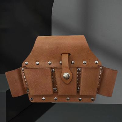 Repair Tools Bag Electrician Tool Organizer Multi Grids Practical Multifuntion Heavy Duty Waist