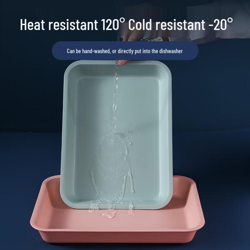 Rectangular Deepened Plastic Serving Tray
