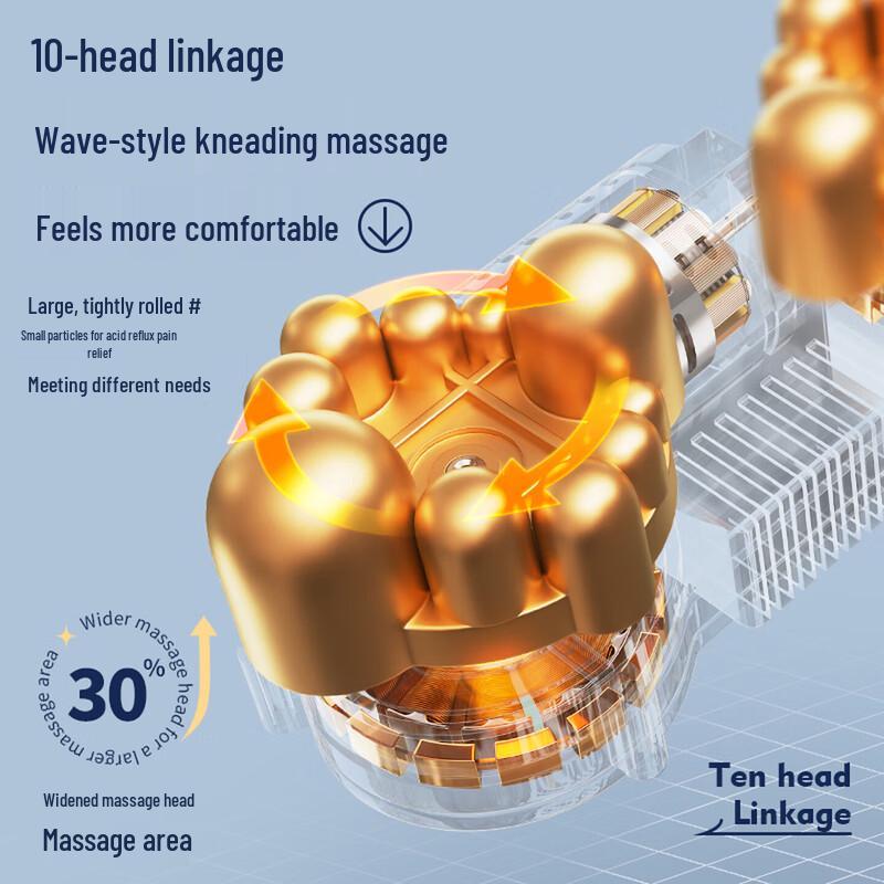 AUX Heated Full Body Kneading Massage Pillow CN plug (adapter included)
