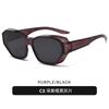 TR90New polarized sunglasses for women, with a polarized inner lens for nearsightedness, offering UV protection and a two-in-one design, ideal for