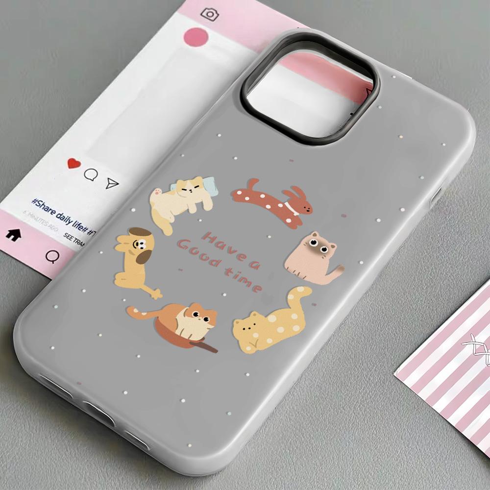 Painted Phone Case for iPhone 15 11 13 14 for 15 16 Pro Max 12 13 16 Pro Cute Fasion Funny Lanyard Phone Case Latest Top Selling Recommendations