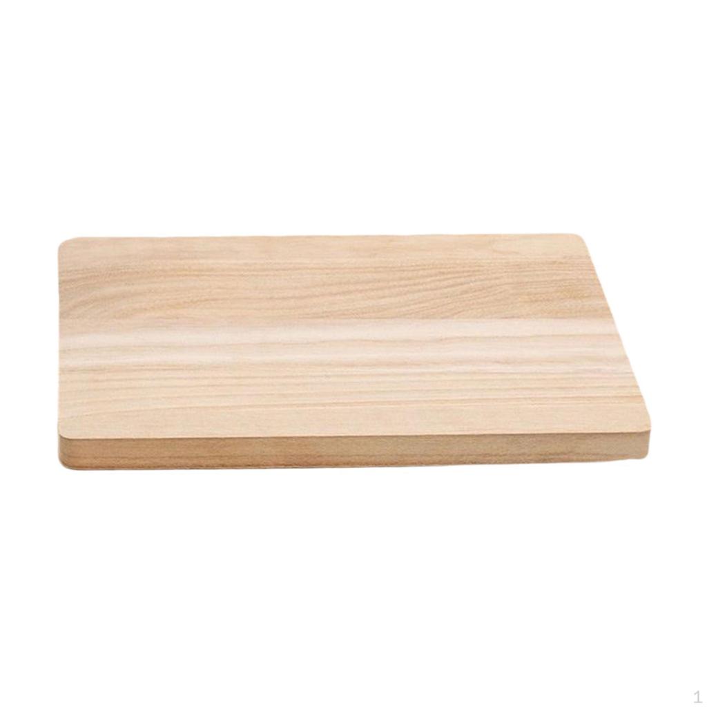 Unfinished Board Blank Wooden Blocks Home Decoration Arts for DIY Crafts Projects Wood Sheets