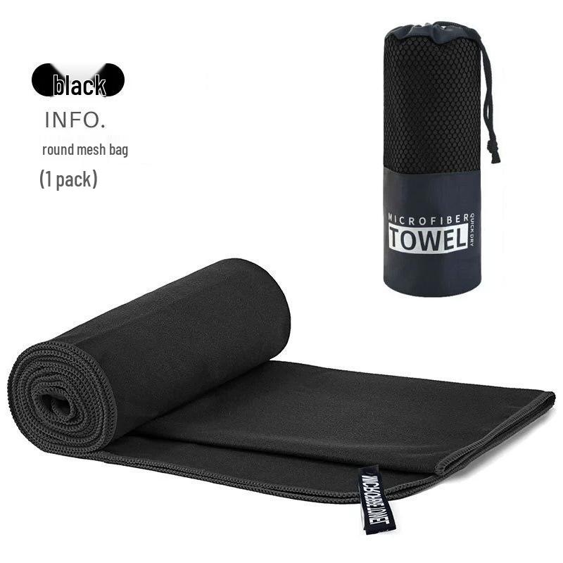 Ultra-Fine Double-Sided Quick-Dry Plush Towel - Beach, Sports & Sweat-Absorbing, Customizable with Logo