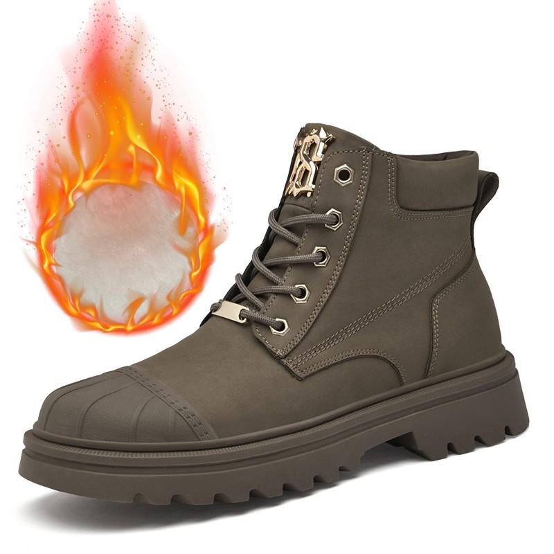 Мужские хлопковые ботинки класса люкс — фото 8